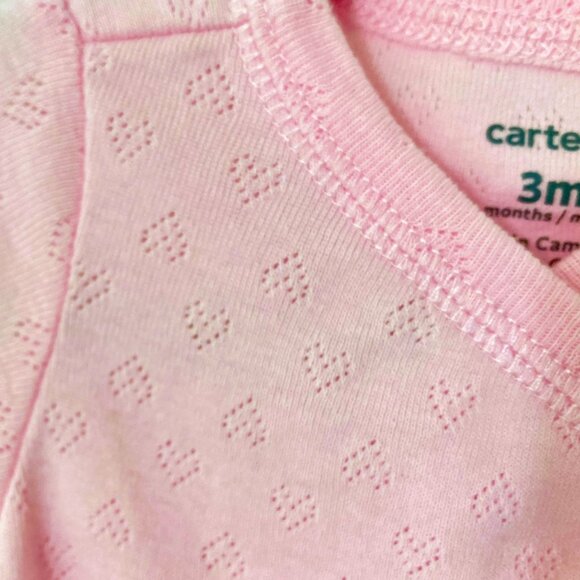 Carter's Baby Girl Wrap Over Top Bundle 0-3M -Pink/Purple/Blue - Picture 11 of 13